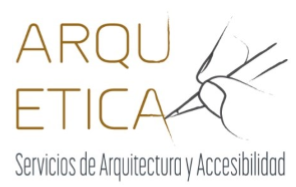 Logo Arquetica. Servicios de Arquitectura y Accesibilidad
