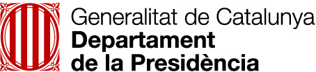 Logo Departament Presidència Generalitat