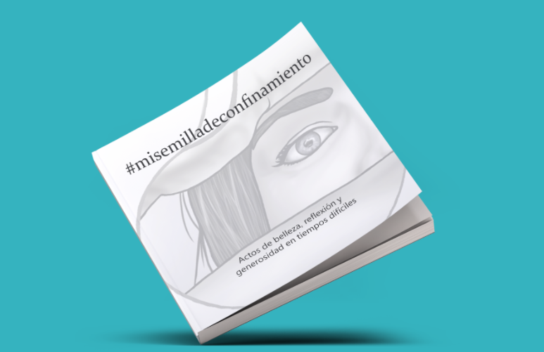 Portada del libre #MiSemillaDeConfinamiento
