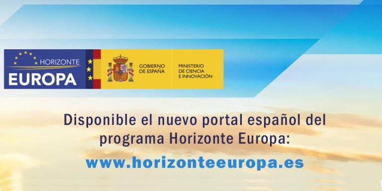 Web Programa Horizonte Europa