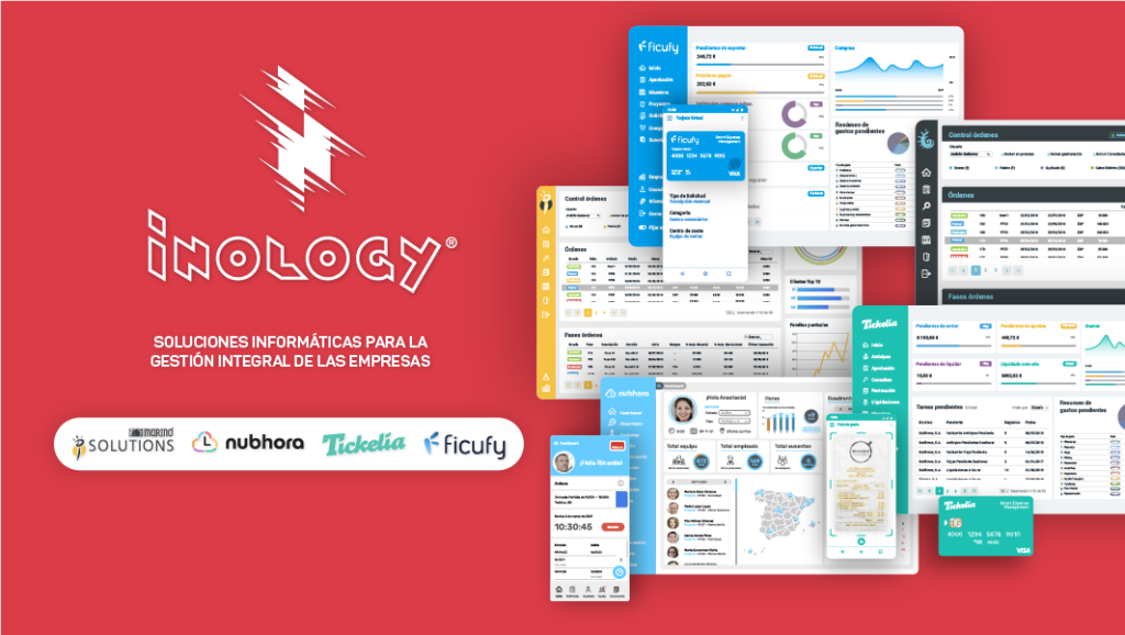 Inology - Soluciones informáticas para la gestión integral de las empresas. Marino Solutions - Nubhora - Teickelia - Ficufy