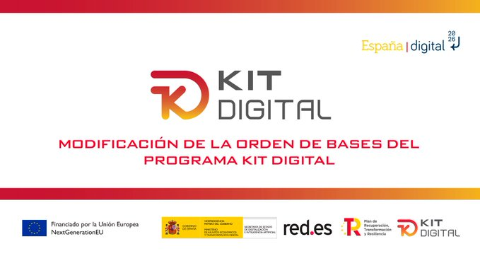 Imatge convocatòria del programa Kit Digital