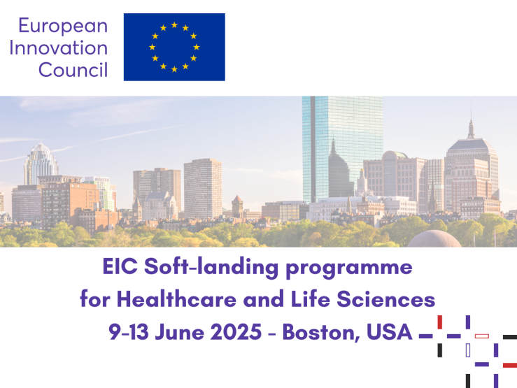Imatge programa EIC Soft-landing programme for Healthcare and Life Sciences de l'European Innovation Council