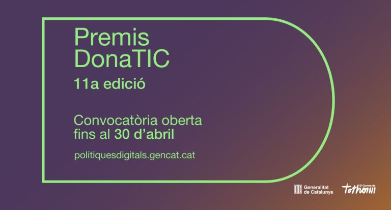 11a edició dels Premis DonaTIC