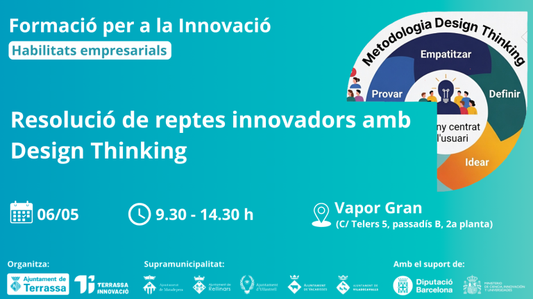 Resolució de reptes innovadors amb Design Thinking