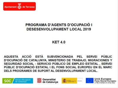 Cartell_AODL_KET Logo Ajuntament de Terrassa.