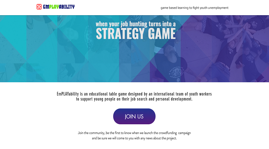 Enllaç a la pàgina de precampanya d'Emplayability